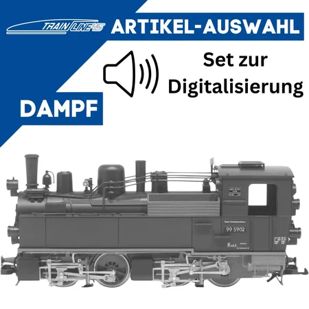 Train Line Dampfloks - Digitalisierungssets