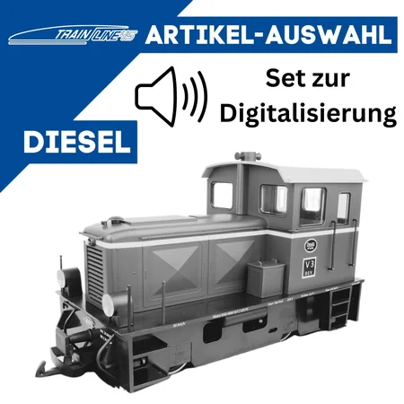 Train Line Dieselloks - Digitalisierungssets