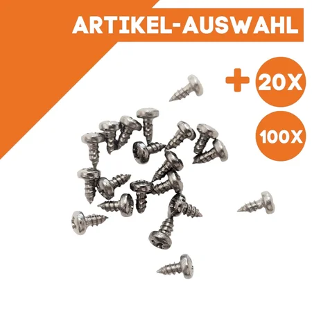 Schraube V2A 2,2 x 4,5 mm