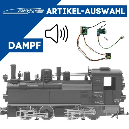 Train Line Dampfloks - Analoge Sound-Sets
