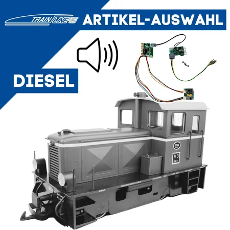 Train Line Dieselloks - Analoge Sound-Sets