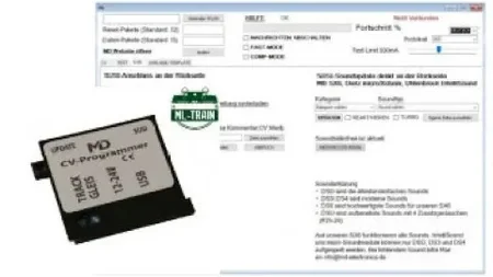 Dekoder-Programmer für Spur-G