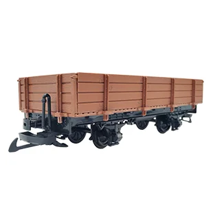 Niederbordwagen braun