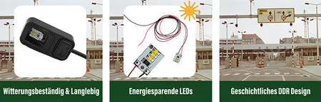 Die Qualtitätsmerkmale der Lampen