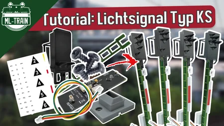 Thumbnail KS Signal Tutorial: Aufbau und Konfiguration für Modellbahn Spur G - Analog &amp; Digital
