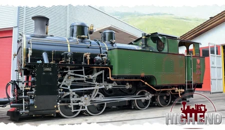 Banner Dampflok HG 4/4 Nr.708 DFB LGB 26370