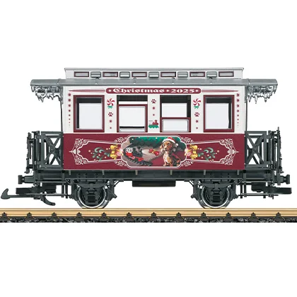 Weihnachtswagen 2025 LGB 36025