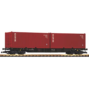 Containertragwagen mit Containern Piko 37755