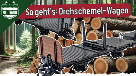 Thumbnail Drehschemelwagen-Bausatz zusammenbauen – Schritt-für-Schritt-Tutorial