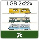 Allegra ABe 8/12 E-Lok LGB 2x22x