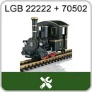 Dampflok Emma und Startset Nebenbahn LGB 22222 + 70502