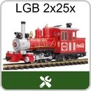 Dampflok Forney LGB 2x25x (ältere Modelle)