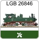 Dampflok sächsischen IV K Nr. 184 LGB 26846