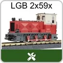 Diesellok HF 130 C LGB 2x59x (ältere Modelle)