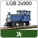 Diesellok Köf D 10 LGB 2090 - 2x900 (ältere Modelle)