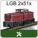 Diesellok V51 - V52 BR 251 LGB 2x51x