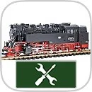 DR-Dampflok 99 7222-5 LGB 21811 + 21812
