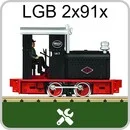 Feldbahn-Diesellok Dieselchen LGB 2x91x