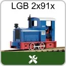 Feldbahn-Diesellok LGB 2x91x (ältere Modelle)