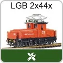 Ge 2/4 Bügeleisen RhB LGB 2044 + 2x44x (ältere Modelle)