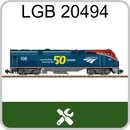 Genesis AMD 103 P42 Phase VI 50 Jahre Amtrak LGB 20494