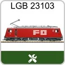 HGe 4/4 II Betriebsnummer 101 der FO LGB 23103