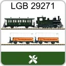 Jubiläumspackung 125 Jahre RhB Dampflok G 3/4 LGB 29271