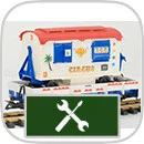 Circus Kassenwagen 4037 4038