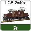 RhB E-Lok Krokodil LGB 2x40x (ältere Modelle)