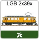 RhB Triebwagen ABe 4/4 LGB 2x39x