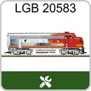 Santa Fe F7-A  US-Diesellok LGB 20583