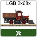 Schienen-LKW  LGB 2x68x