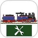 Schlepptender Dampflok Nicki & Frank S  LGB 2x26x 