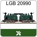 Sächsische Dampflok IIK LGB 20990