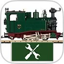 Sächsische Dampflokomotive IK 54 LGB 20980