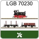 Startset Güterzug DR-Diesellok Köf LGB 70230