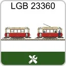 Straßenbahn Hamburg mit Beiwagen LGB 23360