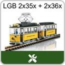 Straßenbahn zweiachsig LGB 2x35x + 2x36x