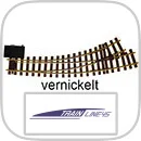 Gleis Vernickelt