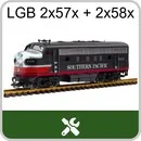 US-Diesellok EMD F7 A/B LGB 2x57x + 2x58x (ältere Modelle)