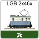 Zahnrad-E-Lok HGe 2/2 LGB 2x46x