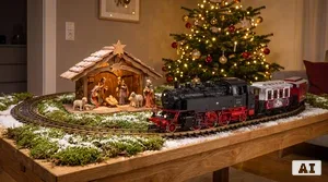 Weihnachtszug für die Krippe aufbauen: Anleitung &amp; Tipps