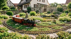 Gartenbahn im kleinen Garten planen: Anfänger-Ratgeber