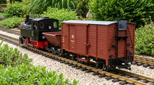 Bremserbühne an Spur G Feldbahnwagen montieren