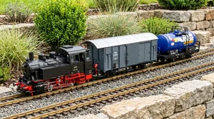 Gartenbahn Aufkleber sicher vom Waggon ablösen