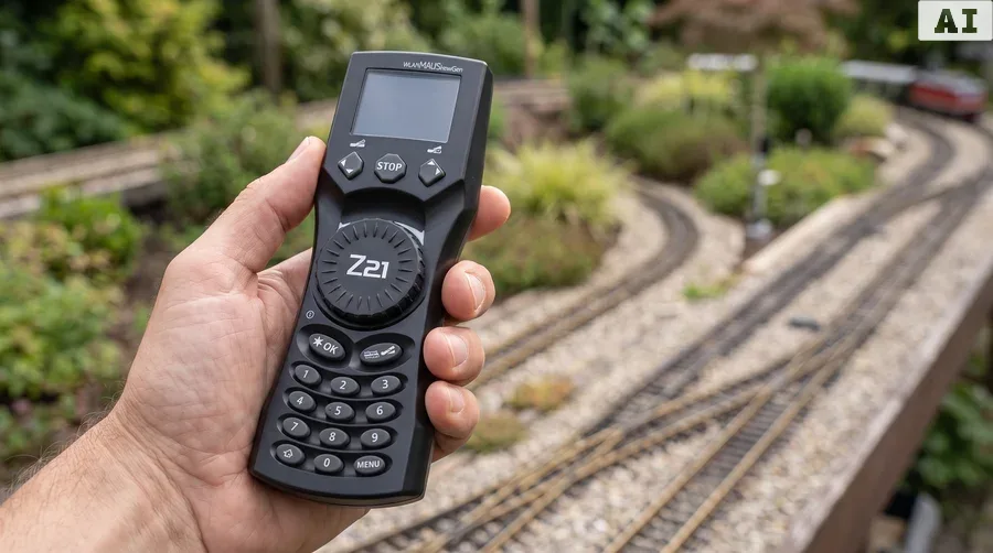Z21 WLANMAUS newGen - Digitales Steuergerät für Spur G Gartenbahn - Roco 1008001 - Detaillierte Übersicht