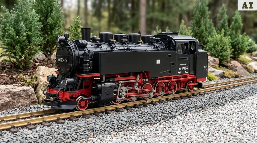 Dampflok 99 1734-5 SDG LGB 21486 - Von der Schiene ins Vorbild