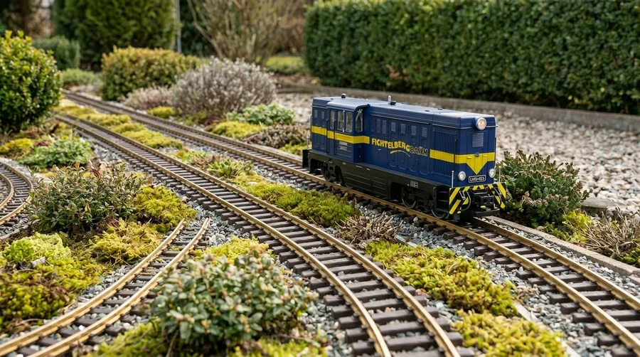 Diesellok L45H-083 Fichtelbergbahn BVO Bahn GmbH LGB 26451 - Präzision für den Außenbetrieb