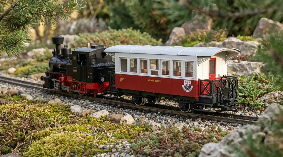 Personenwagen 116 Gemeinde Dörzbach Jagsttalbahn LGB 33205 - Detaillierte Übersicht