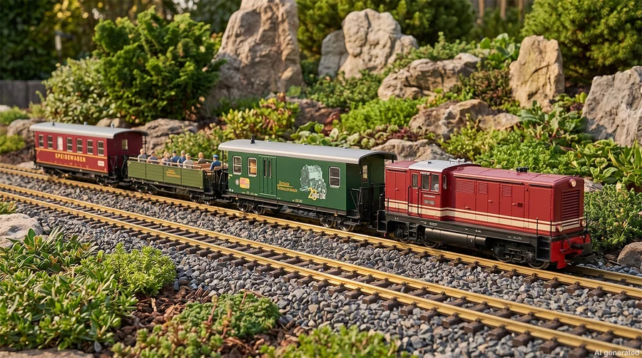 Sonderwagen Doppel-Jubiläum 30 Jahre SOEG und 20 Jahre Historik Mobil - Spur G Gepäckwagen LGB 35099  - Perfekt für Ihre SOEG-Sammlung